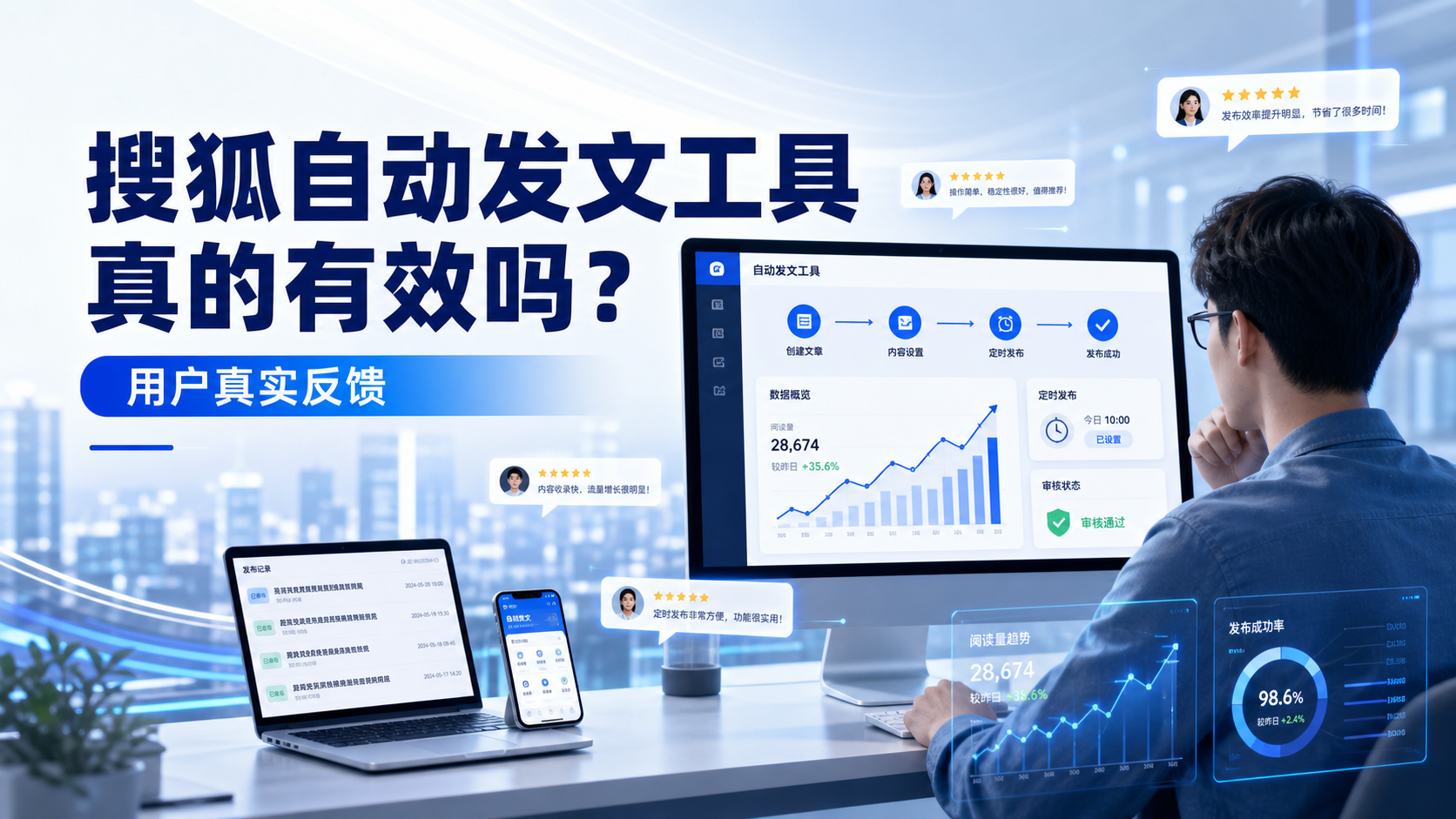 搜狐自动发文工具真的有效吗？七台河用户的真实反馈